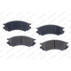 Purchase Top-Quality Front Ceramic Pads by RS PARTS - RSD507CH pa2