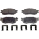 Purchase Top-Quality WAGNER - PD1156 - ThermoQuiet Disc Brake Pad Set pa1