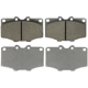 Purchase Top-Quality WAGNER - PD137 - Front Ceramic Pads pa1