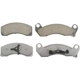 Purchase Top-Quality WAGNER - PD199 - ThermoQuiet Disc Brake Pad Set pa1