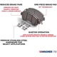 Purchase Top-Quality WAGNER - PD199 - ThermoQuiet Disc Brake Pad Set pa5