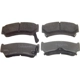 Purchase Top-Quality WAGNER - PD668 - ThermoQuiet Disc Brake Pad Set pa1