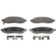 Purchase Top-Quality WAGNER - QC1015 - ThermoQuiet Disc Brake Pads pa1