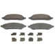 Purchase Top-Quality WAGNER - QC1022 - ThermoQuiet Disc Brake Pads pa1