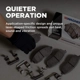 Purchase Top-Quality WAGNER - QC1080 - ThermoQuiet Disc Brake Pad Set pa3