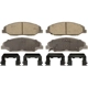 Purchase Top-Quality WAGNER - QC1332 - ThermoQuiet Disc Brake Pad Set pa1