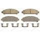 Purchase Top-Quality WAGNER - QC1401 - Front Disc Brake Pads pa1