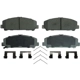 Purchase Top-Quality WAGNER - QC1509 - ThermoQuiet Disc Brake Pads pa1