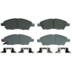 Purchase Top-Quality WAGNER - QC1592 - ThermoQuiet Disc Brake Pads pa1
