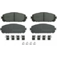 Purchase Top-Quality WAGNER - QC1709 - Front Disc Brake Pad Set pa1