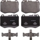 Purchase Top-Quality WAGNER - QC1796 - ThermoQuiet Disc Brake Pads pa1