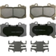 Purchase Top-Quality WAGNER - QC1802 - ThermoQuiet Disc Brake Pads pa1