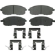 Purchase Top-Quality WAGNER - QC815D - ThermoQuiet Disc Brake Pad Set pa2