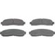Purchase Top-Quality WAGNER - QC833B - ThermoQuiet Disc Brake Pad Set pa2