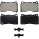 Purchase Top-Quality WAGNER - ZD1001 - QuickStop Disc Brake Pad Set pa1