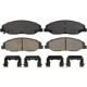 Purchase Top-Quality WAGNER - ZD1332 - QuickStop Disc Brake Pad Set pa1