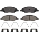 Purchase Top-Quality WAGNER - ZD1345 - QuickStop Disc Brake Pad Set pa1