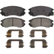 Purchase Top-Quality WAGNER - ZD1408 - QuickStop Disc Brake Pad Set pa1