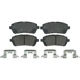 Purchase Top-Quality WAGNER - ZD1454 - QuickStop Disc Brake Pad Set pa1
