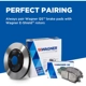 Purchase Top-Quality WAGNER - ZD1464 - QuickStop Disc Brake Pad Set pa3