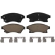 Purchase Top-Quality WAGNER - ZD1497 - QuickStop Disc Brake Pad Set pa1