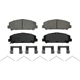 Purchase Top-Quality WAGNER - ZD1509 - QuickStop Disc Brake Pad Set pa1