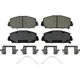 Purchase Top-Quality WAGNER - ZD1625 - QuickStop Disc Brake Pad Set pa1