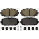 Purchase Top-Quality WAGNER - ZD1628 - QuickStop Disc Brake Pad Set pa1
