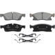 Purchase Top-Quality WAGNER - ZD1629 - QuickStop Disc Brake Pad Set pa1