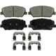 Purchase Top-Quality WAGNER - ZD1675 - QuickStop Disc Brake Pad Set pa1