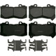 Purchase Top-Quality WAGNER - ZD1802 - QuickStop Disc Brake Pad Set pa4