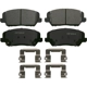 Purchase Top-Quality WAGNER - ZD1827 - QuickStop Disc Brake Pad Set pa1