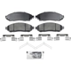 Purchase Top-Quality WAGNER - ZD1900 - QuickStop Disc Brake Pad Set pa1