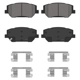 Purchase Top-Quality WAGNER - ZD2198 - Front Disc Brake Pads pa1