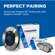 Purchase Top-Quality WAGNER - ZD2215 - QuickStop Disc Brake Pad Set pa6