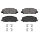 Purchase Top-Quality WAGNER - ZD2229 - Front Disc Brake Pads pa1