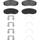 Purchase Top-Quality Front Ceramic Pads by WAGNER - ZD2408 pa1