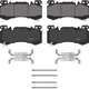 Purchase Top-Quality Front Ceramic Pads by WAGNER - ZD2521 pa2