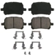 Purchase Top-Quality WAGNER - ZD707 - QuickStop Disc Brake Pad Set pa7