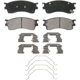 Purchase Top-Quality WAGNER - ZD893 - QuickStop Disc Brake Pad Set pa1