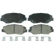 Purchase Top-Quality WAGNER - ZD914 - Front Ceramic Pads pa2