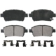 Purchase Top-Quality WAGNER - ZD990 - QuickStop Disc Brake Pad Set pa1