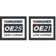 Purchase Top-Quality Plaquettes avant en céramique par WAGNER - QC591 pa18