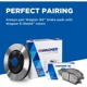 Purchase Top-Quality Front Ceramic Pads by WAGNER - ZD1005 pa33