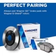 Purchase Top-Quality Front Ceramic Pads by WAGNER - ZD1081 pa22
