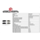 Purchase Top-Quality WORLDPARTS SYNERGY - WSD1178CH - Front Ceramic Pads pa1