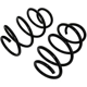 Purchase Top-Quality Front Coil Springs by MOOG - 81596 pa3