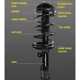 Purchase Top-Quality MONROE/EXPERT SERIES - 181341 - Front Complete Strut Assembly pa5