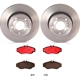 Purchase Top-Quality Front Disc Brake Kit by BREMBO - KT00490 pa1