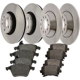 Purchase Top-Quality CENTRIC PARTS - 903.35076 - Front and Rear Disc Brake Kit pa2